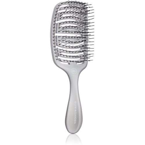 ESSENTIAL CARE FLEX Medium Hair Bristles cepillo para el cabello Ice Grey 1 ud - Olivia Garden - Modalova