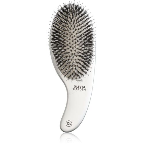 Expert CURVE Nylon Silver cepillo para el cabello con cerdas de cerdo 1 ud - Olivia Garden - Modalova