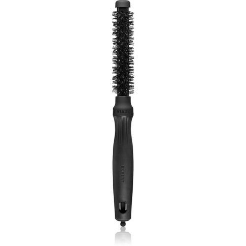 Black Label SHINE Wavy Bristles cepillo redondo para cabello diámetro 15 mm 1 ud - Olivia Garden - Modalova