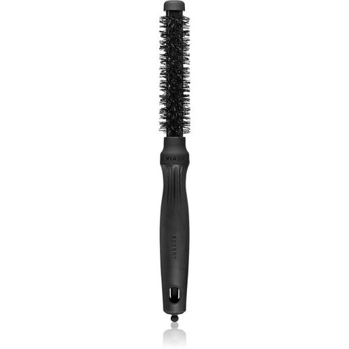 Black Label SHINE Wavy Bristles spazzola rotonda per capelli media 15 mm 1 pz - Olivia Garden - Modalova