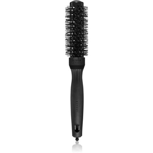 Black Label SHINE Wavy Bristles cepillo redondo para cabello diámetro 25 mm 1 ud - Olivia Garden - Modalova