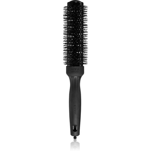 Black Label Speed Wavy Bristles round hairbrush for a faster blowdry ø 35 mm 1 pc - Olivia Garden - Modalova