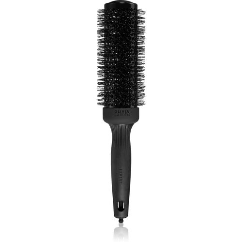 Black Label Speed Wavy Bristles cepillo redondo para cabello para un secado rápido ø 45 mm 1 ud - Olivia Garden - Modalova