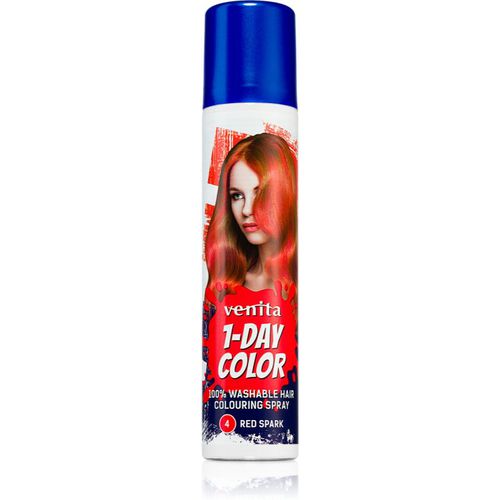 Day Color Color Haarspray für das Haar Farbton No. 4 - Red Spark 50 ml - Venita - Modalova