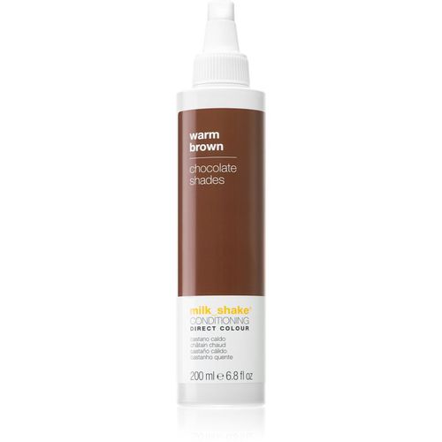 Direct Colour acondicionador tonificante de hidratación intensa Warm Brown 200 ml - Milk Shake - Modalova