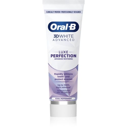 D White Luxe Perfection pasta de dientes blanqueadora Cool Peppermint 75 ml - Oral-B - Modalova