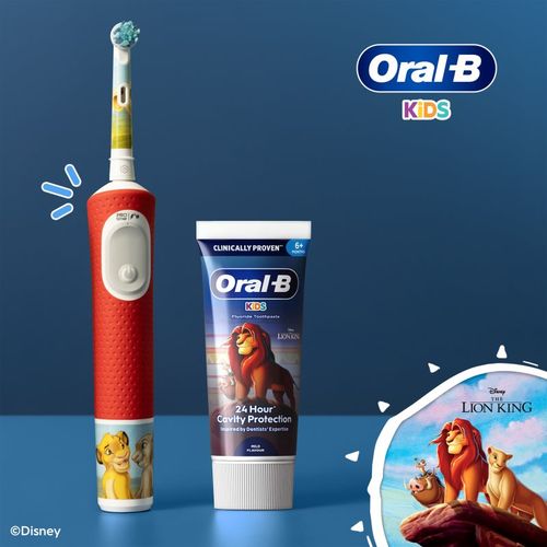 Kids Lion King pasta de dientes para niños con sabor a frutas 6 m+ 60 ml - Oral-B - Modalova