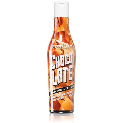 Chocolate Bronze latte abbronzante per solarium con biocomponente e acceleratore dell'abbronzatura 200 ml - Oranjito - Modalova