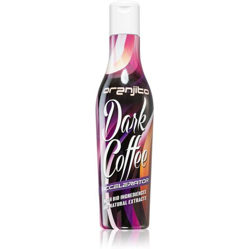 Dark Coffee Accelerator loción bronceadora para solárium con ingredientes BIO y aceleradores del bronceado 200 ml - Oranjito - Modalova