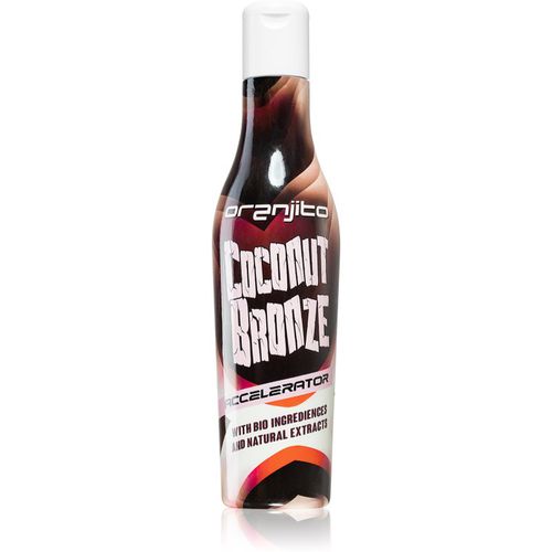 Coconut Bronze Accelerator latte abbronzante per solarium con biocomponente e acceleratore dell'abbronzatura 200 ml - Oranjito - Modalova