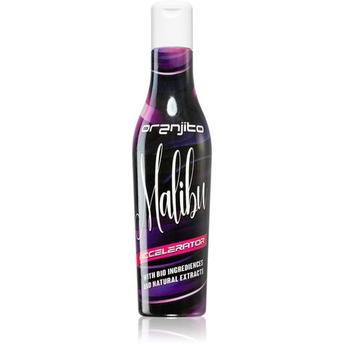 Malibu Accelerator loción bronceadora para solárium con ingredientes BIO y aceleradores del bronceado unisex con aroma White Tea 200 ml - Oranjito - Modalova