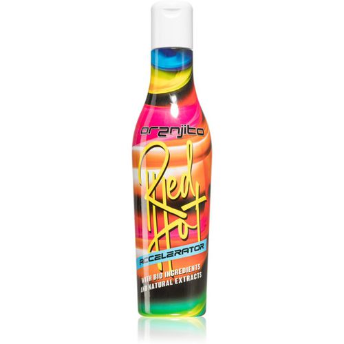 Red Hot loción bronceadora para solárium con ingredientes BIO y aceleradores del bronceado con efecto calor 200 ml - Oranjito - Modalova