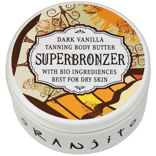 Bio Dark Vanilla burro abbronzante per solarium 100 g - Oranjito - Modalova