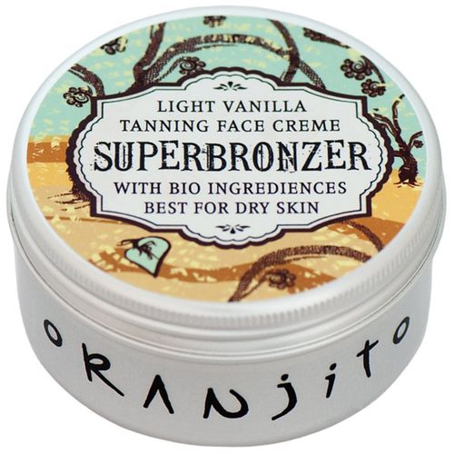 Bio Light Vanilla crema abbronzante per solarium per viso e décolleté 50 g - Oranjito - Modalova