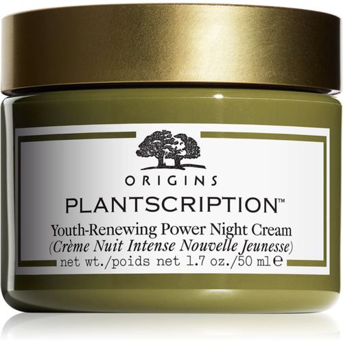 Plantscription™ Youth-renewing Power Night Cream crema de noche activa 50 ml - Origins - Modalova