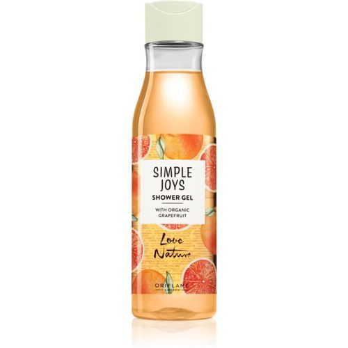 Love Nature Simple Joys gel de ducha Organic Grapefruit 250 ml - Oriflame - Modalova