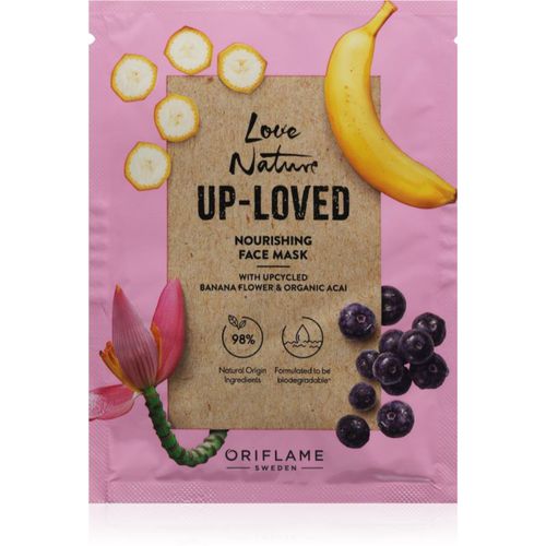 Love Nature Up-Loved Upcycled Banana Flower & Organic Acai feuchtigkeitsspendende und nährende Gesichtsmaske 10 ml - Oriflame - Modalova