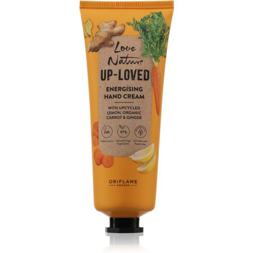 Love Nature Up-Loved Upcycled Lemon & Organic Carrot & Ginger feuchtigkeitsspendende Creme für die Hände 75 ml - Oriflame - Modalova