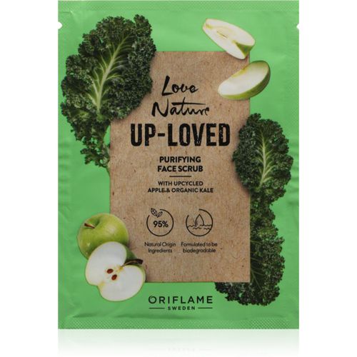 Love Nature Up-Loved Upcycled Apple & Organic Kale esfoliante detergente viso 10 ml - Oriflame - Modalova