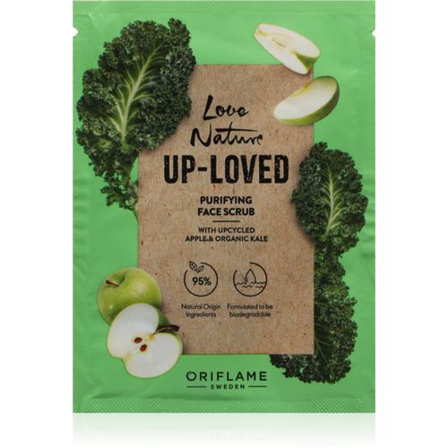 Love Nature Up-Loved Upcycled Apple & Organic Kale reinigendes Hautpeeling 10 ml - Oriflame - Modalova