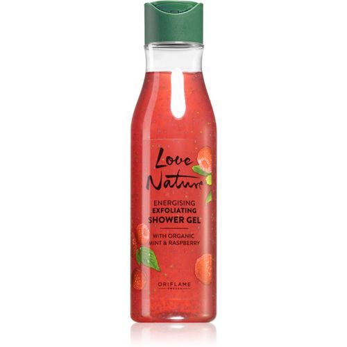Love Nature Organic Mint & Raspberry Peeling-Duschgel 250 ml - Oriflame - Modalova