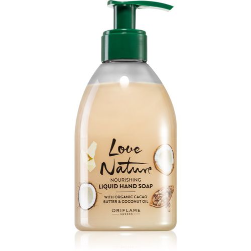 Love Nature Cacao Butter & Coconut Oil jabón líquido nutritivo para manos 300 ml - Oriflame - Modalova