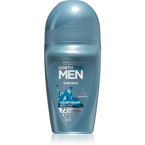 North for Men Subzero deodorante antitraspirante roll-on per uomo 50 ml - Oriflame - Modalova