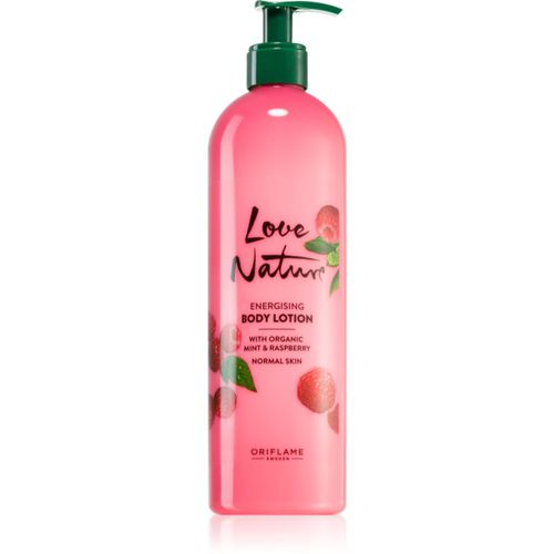 Love Nature Organic Mint & Raspberry energiespendende Bodylotion 500 ml - Oriflame - Modalova