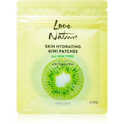 Love Nature feuchtigkeitsspendende Maske mit Kiwi für Gesicht und Augenpartien 8 St - Oriflame - Modalova