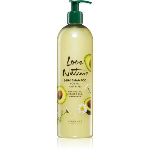 Love Nature Organic Avocado Oil & Chamomile Pflegeshampoo 2 in 1 500 ml - Oriflame - Modalova