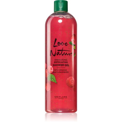 Love Nature Organic Mint & Raspberry gel detergente esfoliante con aroma di lamponi 500 ml - Oriflame - Modalova