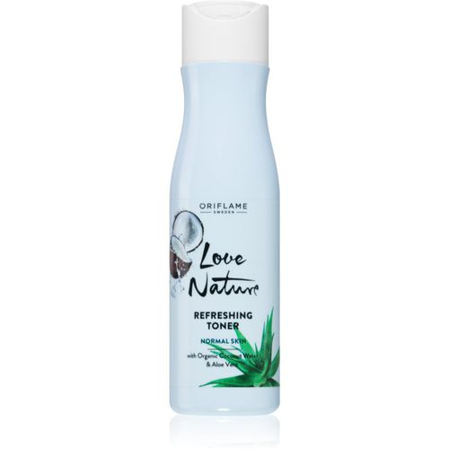 Love Nature Aloe Vera & Coconut Water lozione rinfrescante viso effetto idratante 150 ml - Oriflame - Modalova