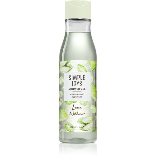 Love Nature Simple Joys gel doccia rinfrescante con aloe vera Organic Aloe Vera 250 ml - Oriflame - Modalova