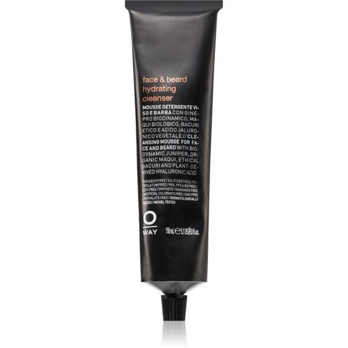 Face & Beard espuma limpiadora para cara y barba 150 ml - Oway - Modalova