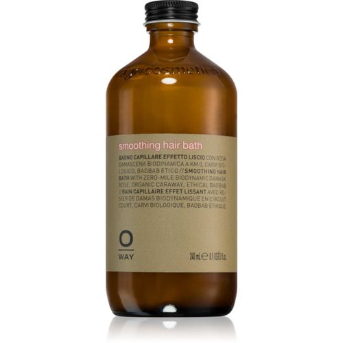 Smooth+ Hair Bath champú alisador para cabello seco y rebelde 240 ml - Oway - Modalova