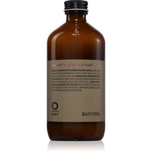 Smooth'n glow Hiar Bath baño de champú para dar brillo y suavidad al cabello 240 ml - Oway - Modalova