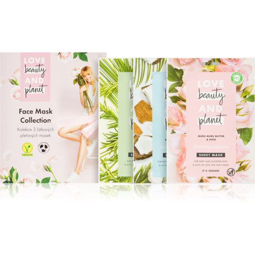 Face Mask Collection formato ahorro (para el rostro) - Love Beauty & Planet - Modalova