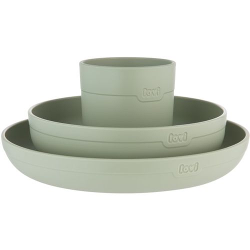 Tableware Set with Cup set de vajilla Pistachio 3 ud - LOVI - Modalova