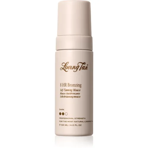 Bronzing Mousse espuma autobronceadora tono Dark 120 ml - Loving Tan - Modalova