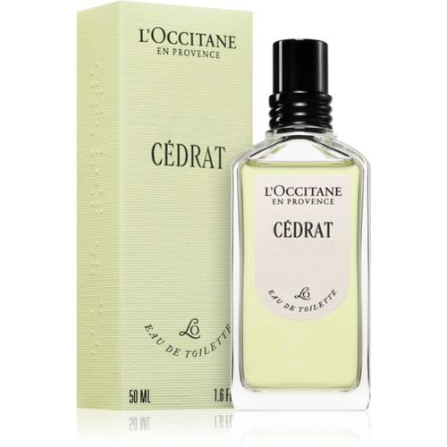 Cédrat Eau de Toilette para hombre 50 ml - L’Occitane - Modalova