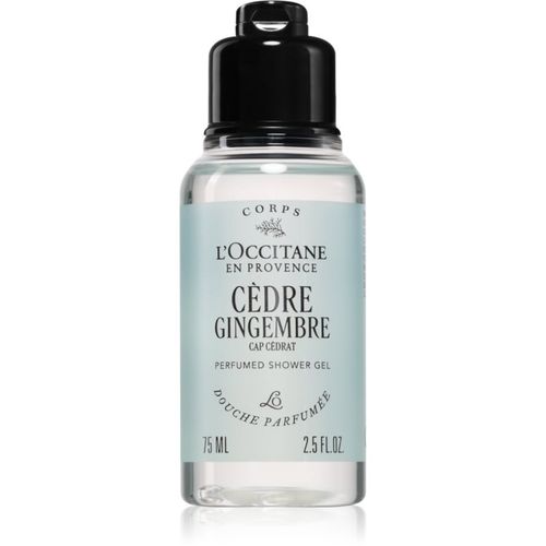 Cèdre Gingembre Perfumed Shower Gel gel de ducha 75 ml - L’Occitane - Modalova