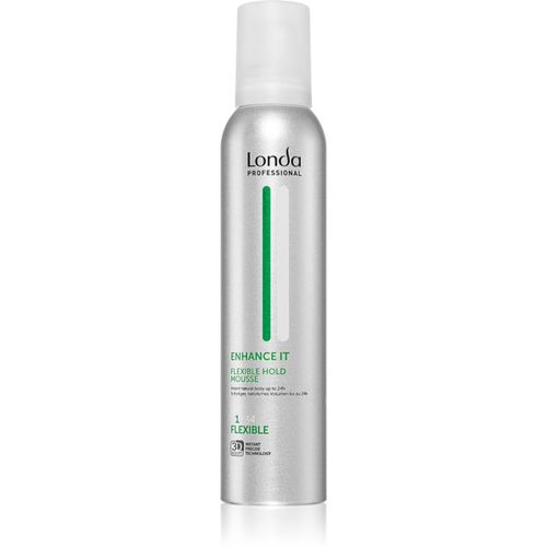 Enhance it Flexible Hold Mousse espuma para el cabello para dar volumen 200 ml - Londa Professional - Modalova