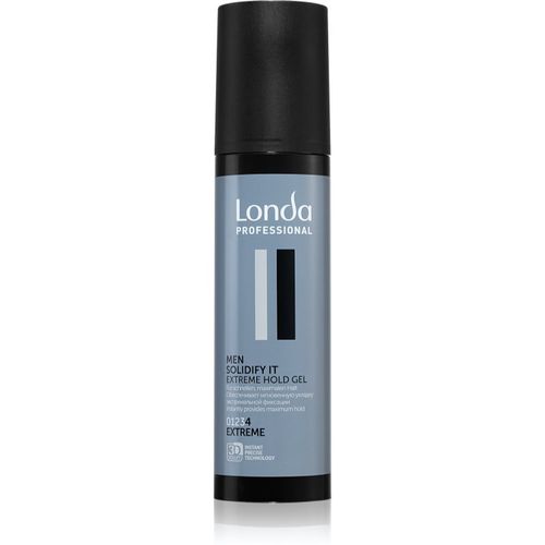 Men Solidify It gel para dar definición al peinado con fijación extra fuerte 100 ml - Londa Professional - Modalova