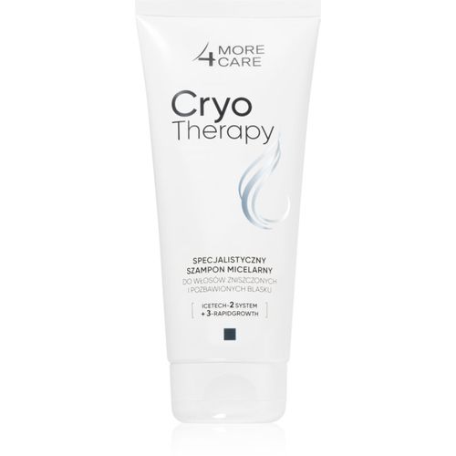 More4Care Cryotherapy Specialist champú micelar para cabello maltratado o dañado 200 ml - Long4Lashes - Modalova