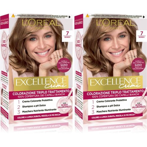 Excellence Creme set tono 7 Biondo - L’Oréal Paris - Modalova