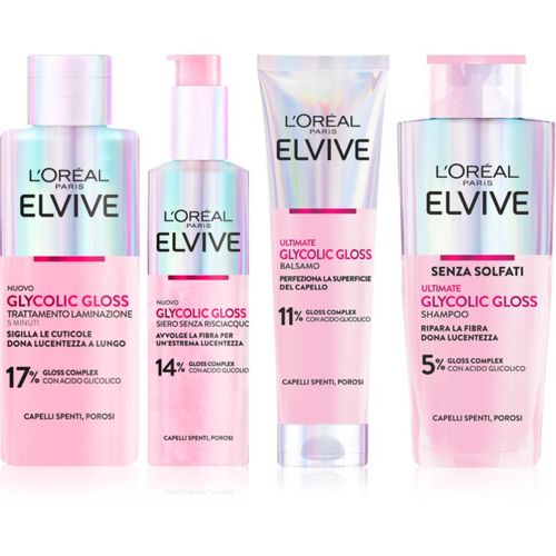 Elseve Glycolic Gloss set para cabello - L’Oréal Paris - Modalova
