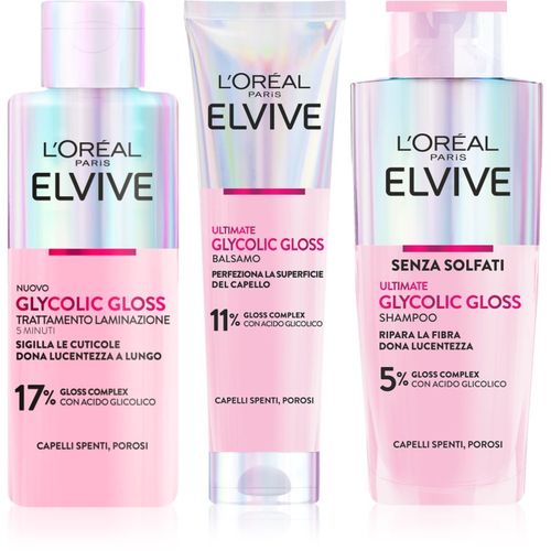 Elvive Glycolic Gloss set para cabello - L’Oréal Paris - Modalova