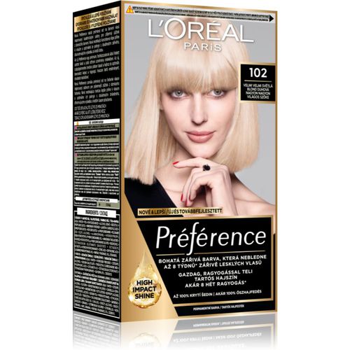 Préférence Haarfarbe Farbton 102 Extremely Light Iridescent Blond 1 St - L’Oréal Paris - Modalova