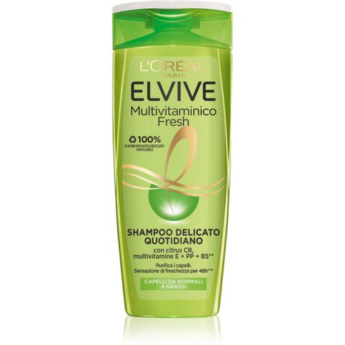 Elvive Multivitaminico shampoo rinforzante per tutti i tipi di capelli 250 ml - L’Oréal Paris - Modalova