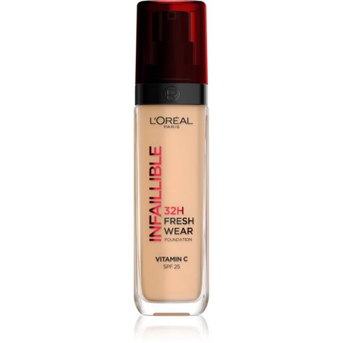 Infaillible 32H Fresh Wear langlebiges Flüssig Make-up Farbton 220 Sable Sand 30 ml - L’Oréal Paris - Modalova